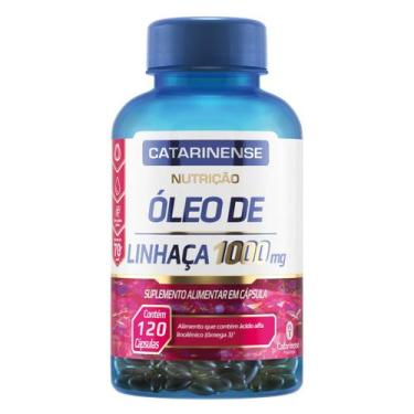 Imagem de Óleo De Linhaça 1000mg Catarinense 120 caps