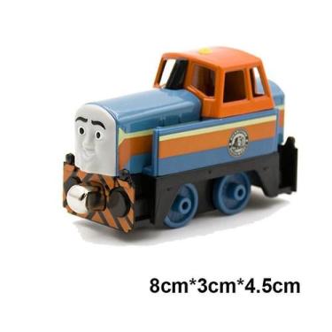 Imagem de Trem Magnético de Metal Qian - Modelo de Locomotiva para Brinquedo
