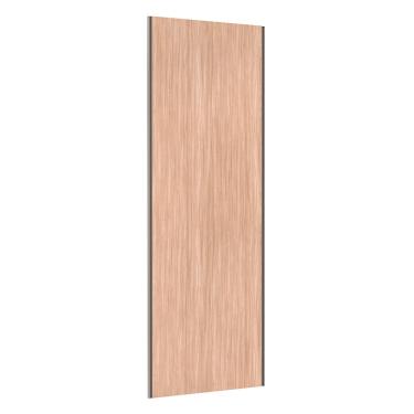 Imagem de Porta de Correr Closet 80cm com Puxador Perfil Champagne sem Kit Ferragem Prime Luciane Móveis