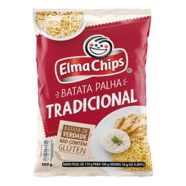 Imagem de Kit c/ 3 Batata Palha Tradicional Elma Chips sem gluten 100g