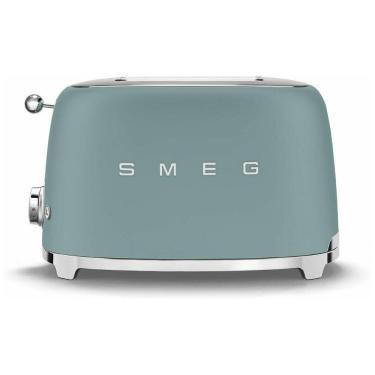 Imagem de Torradeira SMEG 2 Fatias com 6 Configurações e Função de Descongelamento Verde