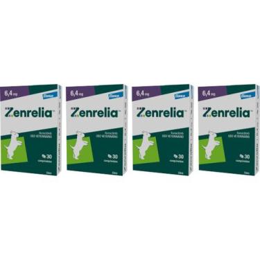 Imagem de Zenrelia 6,4mg 30 Comprimidos - Elanco - 4 Unidades