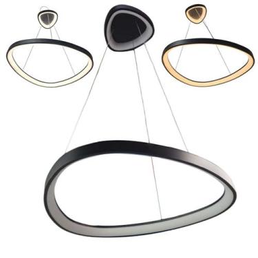 Imagem de Lustre Luminaria Pendente 3 Em 1 Iluminaçao Decoraçao Sala Estar Quart