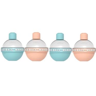 Imagem de Moldes de bola de gelo de silicone em forma de bulbo redondo molde de cubo de gelo (#5)