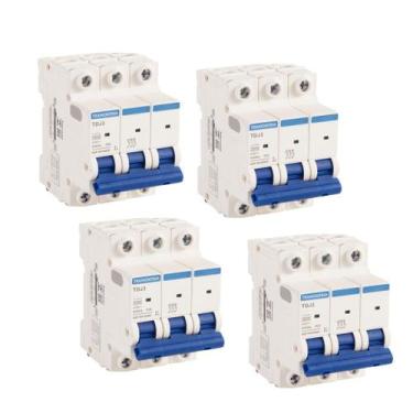 Imagem de 4 Disjuntor Tramontina 3P Tripolar TDJ3 32A Curva C