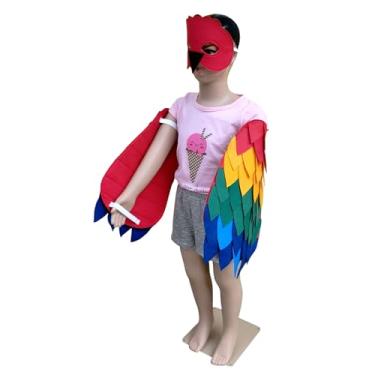 Imagem de Fantasia de Arara Vermelha Infantil