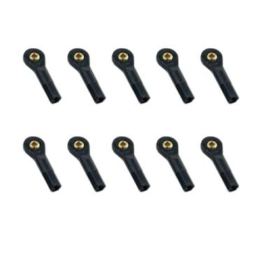 Imagem de 10PCS RC Airplane Boat Plastic Ball Head Holder M3 Tie Rod Ends Ball Joint for RC Airplane Helicopter Boat DIY Model Toy Rod Connect Parts (M3x30mm)