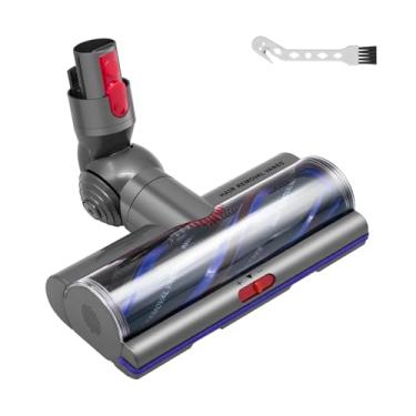 Imagem de Coodss Substituição da cabeça da escova de alto torque para aspiradores de pó Dyson V11 V15 V10 V8 V7, escova antiembaraço, três modos de sucção ajustáveis, adequado para tapetes de piso de madeira
