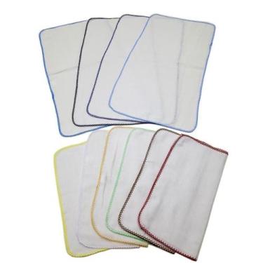 Imagem de Kit 5 Fraldas Masculinas Sortidas Quadriculadas De Ombro - Dugu