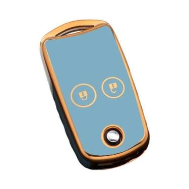 Imagem de Capa De Chave Dobrável Para Carro Honda Civic Accord Jazz CRV HRV CRZ 