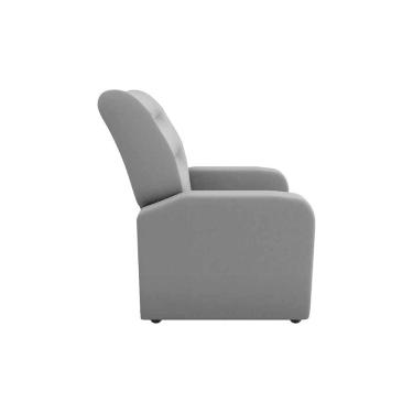 Imagem de Poltrona Do Papai Reclinável Classic Matrix Suede Cinza