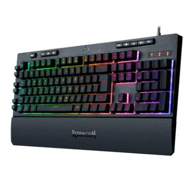 Imagem de Teclado Gamer Redragon Shiva, RGB, Preto, Switch Membrana, ABNT2 - K512rgb