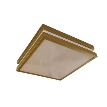 Imagem de Plafon Moderno Modular 50Cm Dourado