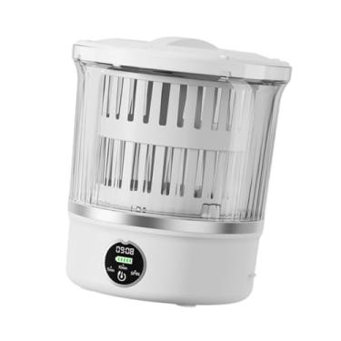 Imagem de ＫＬＫＣＭＳ Máquina de lavar portátil, copo de lavagem multifuncional, sem fio, compacta, lavadora de roupas íntimas para apartamentos, casas, trailers