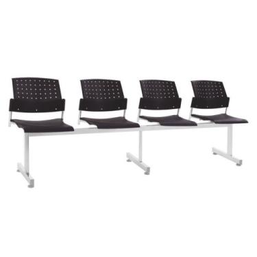 Imagem de Longarina 4 Lugares Movie Prima Design