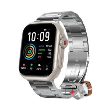 Imagem de Relógio Inteligente Ultra 2 À Prova D'Água Com Tela Dividida, Monitor 