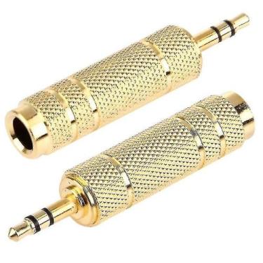 Imagem de Conjuntos de acessórios de computador plugue banhado a ouro de 3,5 mm 