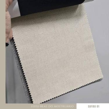 Imagem de Sofá Gianni Tecido Linho Pés Trapézio 2 lugares 160cm - 4R Estofados, 