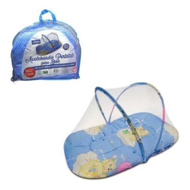 Imagem de Mosquiteiro Cama Berço Tenda Cercadinho Portátil Mosqueteiro