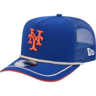 Imagem de Boné New Era 9FIFTY A-Frame Trucker New York Mets Vintage Team Rope-Masculino