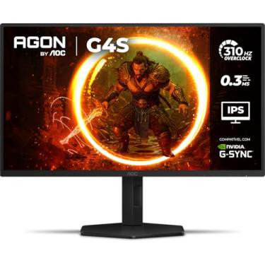 Imagem de Monitor Gamer AOC AGON G4S 25" 310Hz 0.3ms HDR10 IPS Base Ajustável 25G4S/P