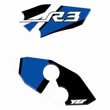 Imagem de Protetor Adesivo Resinado Para Pedaleira Compatível Com Yzf R3 2016 À 2020