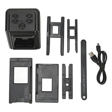 Imagem de Akozon Scanner de slides de filme converte 135 126 110 filmes slides para negativos cor preto branco JPG fotos 22MP com tela LCD eletrônica de 5.1 cm