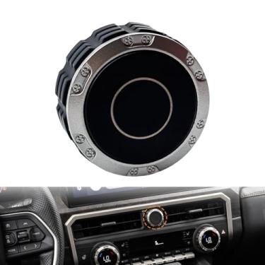 Imagem de CEYHTLY Substituição do botão de volume 86128-0C060, controle de rádio de volume do botão de energia compatível com Toyota Tundra e Sequoia 2022-2025, Toyota Tacoma 2024-2025 substitui acessórios