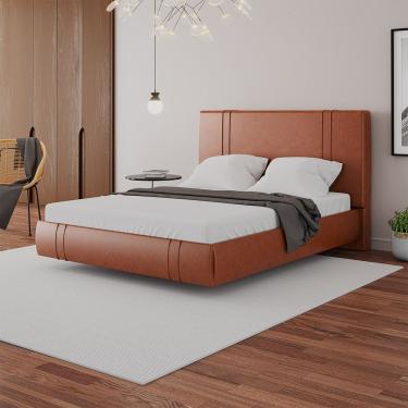 Imagem de Cama Flutuante Star Queen Size Couro Ecológico Pu - Skybox Pu Telha