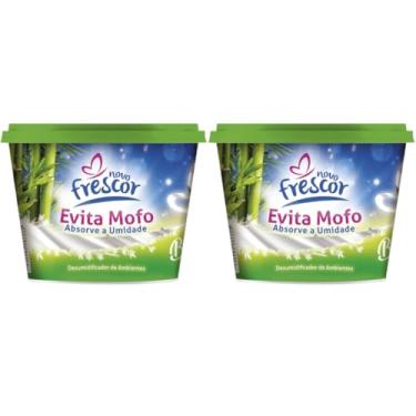 Imagem de Kit 2 Desumidificadores Antimofo 80g Absorve Umidade, Elimina Odores e Previne Mofo (BAMBOO)