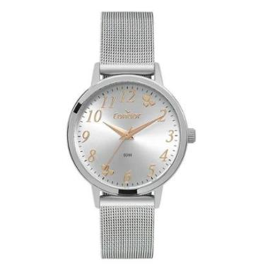 Imagem de Relógio Feminino Condor Prateado Com Números CO2035NDQ4K-Feminino