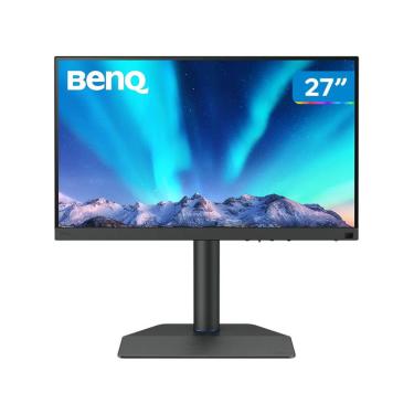 Imagem de Monitor BenQ 27" SW272Q 27" 2K Quad HD IPS 99% Adobe RGB, 98% P3 Delta E ≤ 1.5 com USB-C Thunderbolt