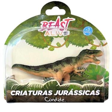 Imagem de Dinossauro Beast Alive Criaturas Jurássicas Tyrannosaurus - Candide