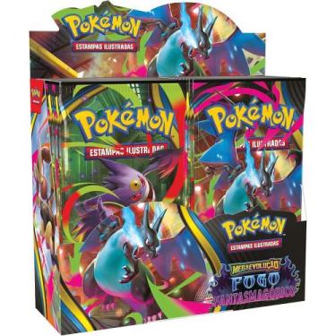 Imagem de Pokémon Tcg Box Display Megaevolução 2 Fogo Fantasmagórico Com Lacre D