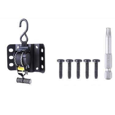 Imagem de Fafeicy Correia de Catraca Retrátil, Cinta de Poliéster de Liga de Aço Resistente Com Trava de Segurança para Transporte de Carga F350 2015 2025