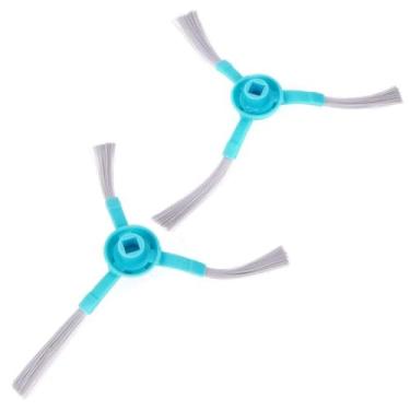 Imagem de HEEPDD Substituição de Escova Lateral de 6 Unidades, Ideal para Conga 3090 3490 4090, Limpa Eficazmente Cantos e Bordas Substituição de Escova Lateral de 6 Unidades, Material ABS, Eletrodomésticos