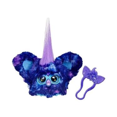 Imagem de Brinquedo Eletrônico Interativo Hasbro Furby DJ Furblets, Pelúcia De C