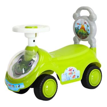 Imagem de Triciclo Andador Infantil Baby Dino Verde Unitoys - Geral