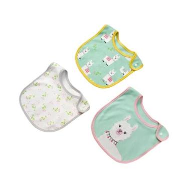 Imagem de Babadores De Algodão Modernos Para Bebês, Avental Multiuso Para Alimen