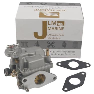 Imagem de Carburador de carburadores de popa 66M-14301-00 para Yamaha Marine 4 tempos 15 HP F15 motor de barco 6D4-14301-00 66M-14301-11