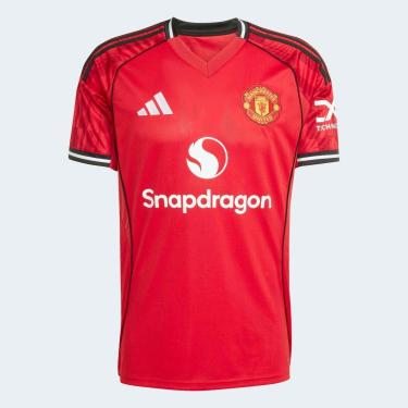 Imagem de Camisa Manchester United Home 25/26 s/n Torcedor Adidas Masculina-Masculino