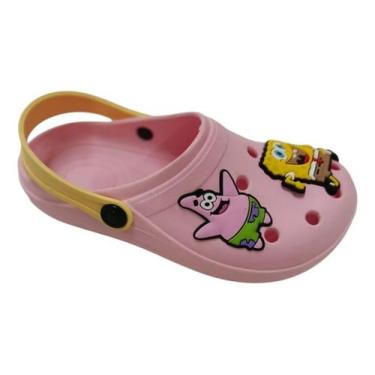 Imagem de Sandália Fechada Bob Esponja Desenho Infantil Patrick Dupla - Genérica