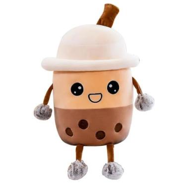 Imagem de Chá de leite de pérola de simulação de almofada de pelúcia de 40 cm pa