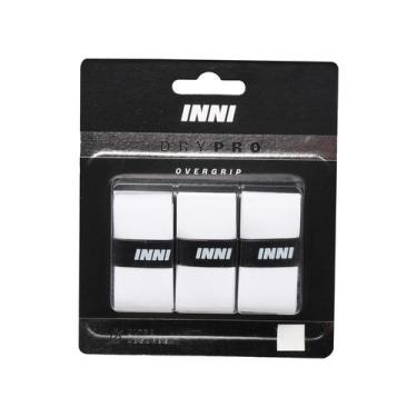 Imagem de Overgrip INNI DryPro Branco - 3 Unidades