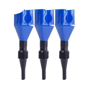 Imagem de Funil Dobrável Para Abastecimento De Carros E Motos, 3 Peças, Ferramen