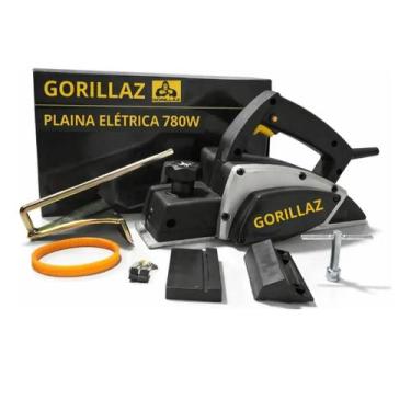Imagem de Plaina Elétrica SW 4 Preta/Prata 780W 82mm 110V Gorillaz