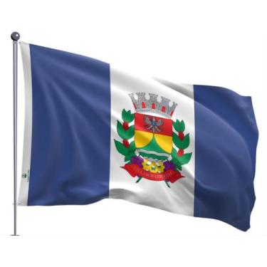Imagem de Bandeira do Município de Itatiba Dupla Face Estampada Tamanho 70x100cm