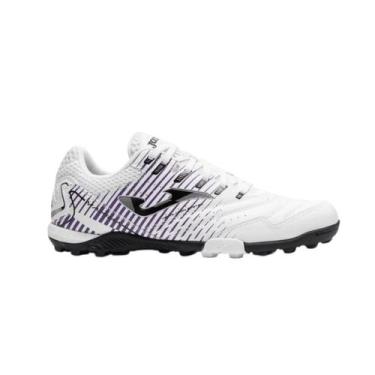 Imagem de Chuteira Society Joma Maxima Controle E Eficiência, Branco, Roxo, 40