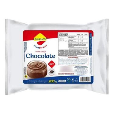 Imagem de Pudim De Chocolate Diet Sem Glúten Lowçucar 200g