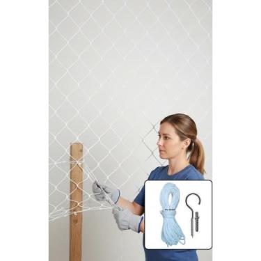 Imagem de Rede Segurança Crianças Gatos 2x1.5m - Proteção Total - Congratulation